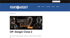 Desktop Screenshot of point3airsoft.com